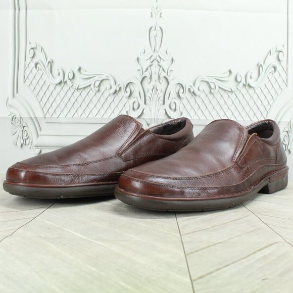 Pikolinos Brown Leather Slip On Loafer Shoes Size EU 46 US 13 - Picture 2 of 9